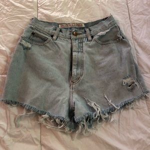 Smith and Hawken high rise mom shorts!